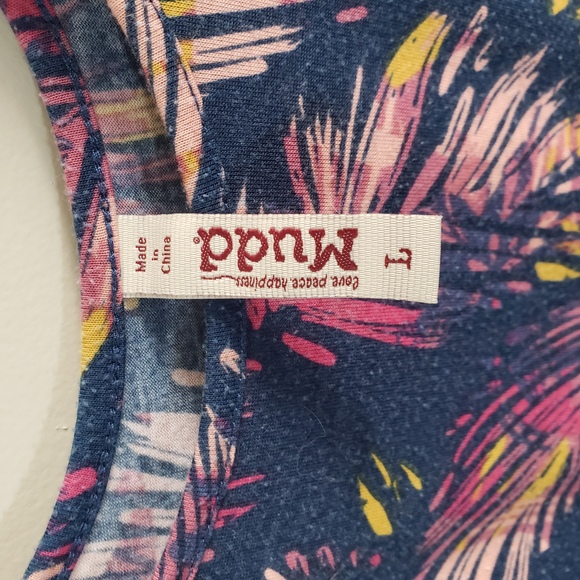 Mudd Laddar Braid Cutout Floral Maxi Dress Size 14 - Picture 11 of 13